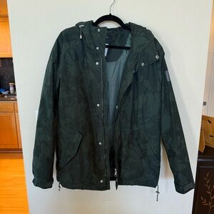 Unisex Green Camouflage Jacket